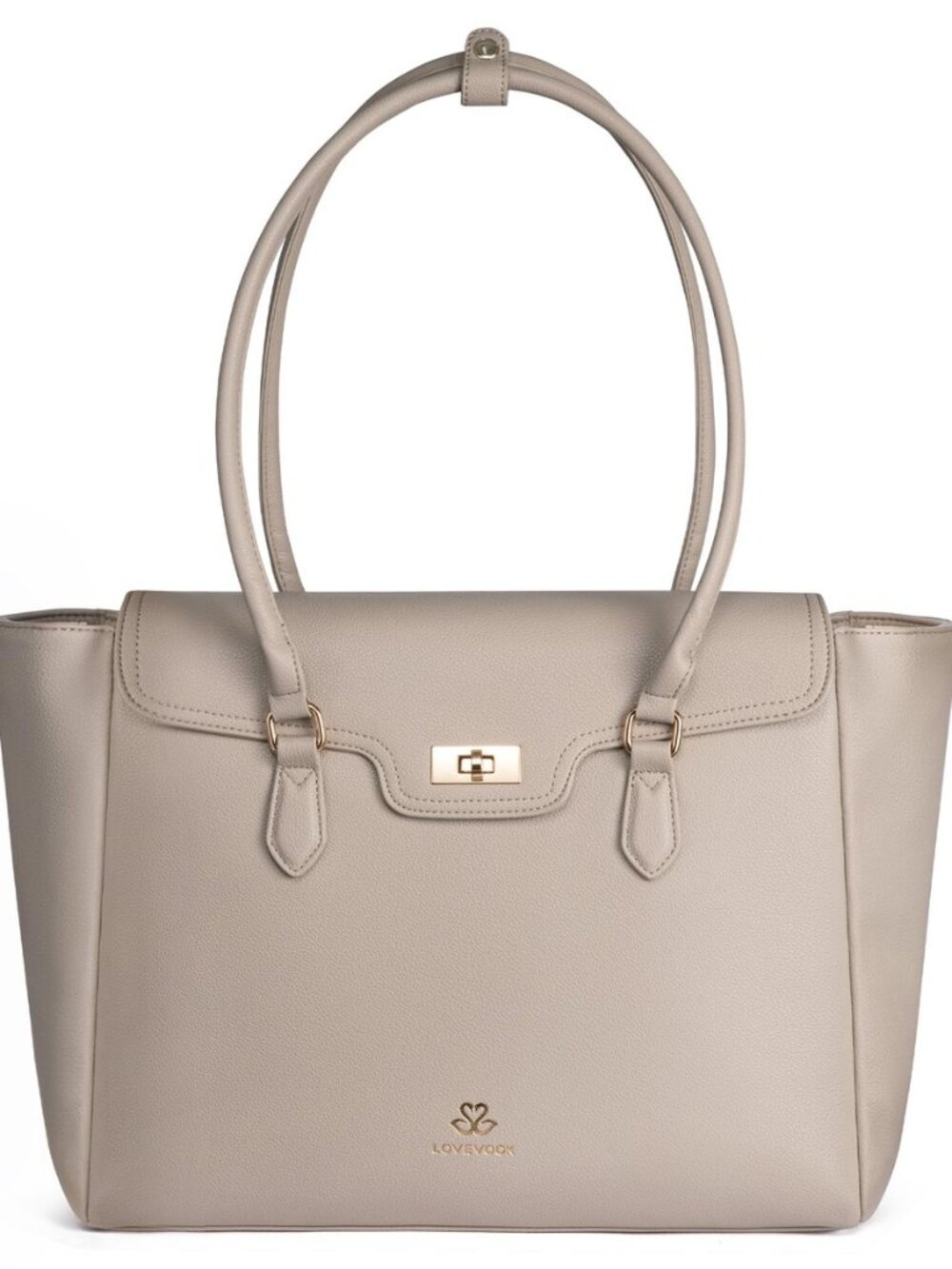 Laptop Bag for Women Soft Leather Work Bag, Office Shoulder Tote Purse